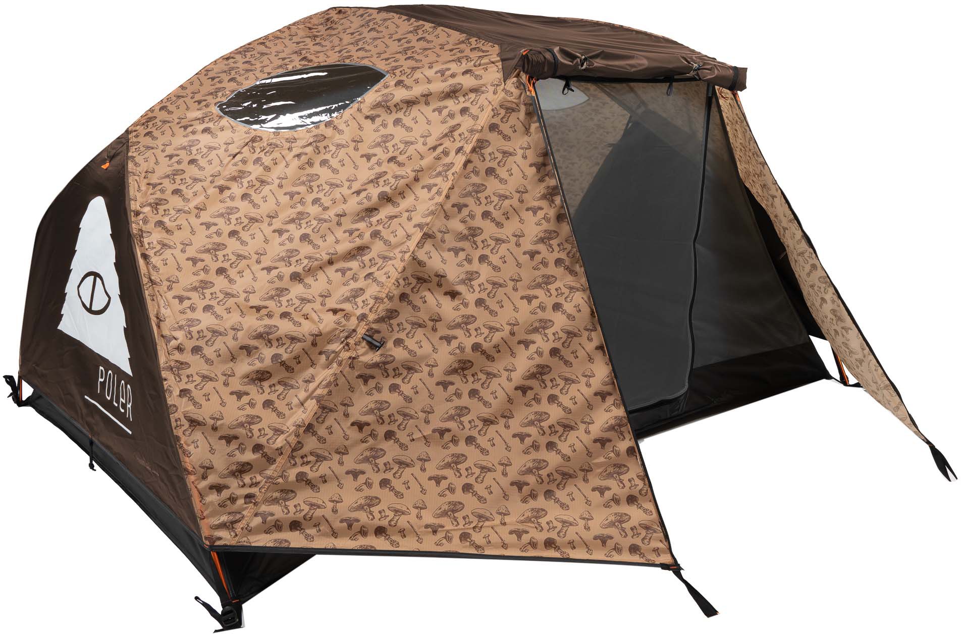 2+ местная палатка Poler, коричневый кроссовки freewaters poler mod цвет poler black