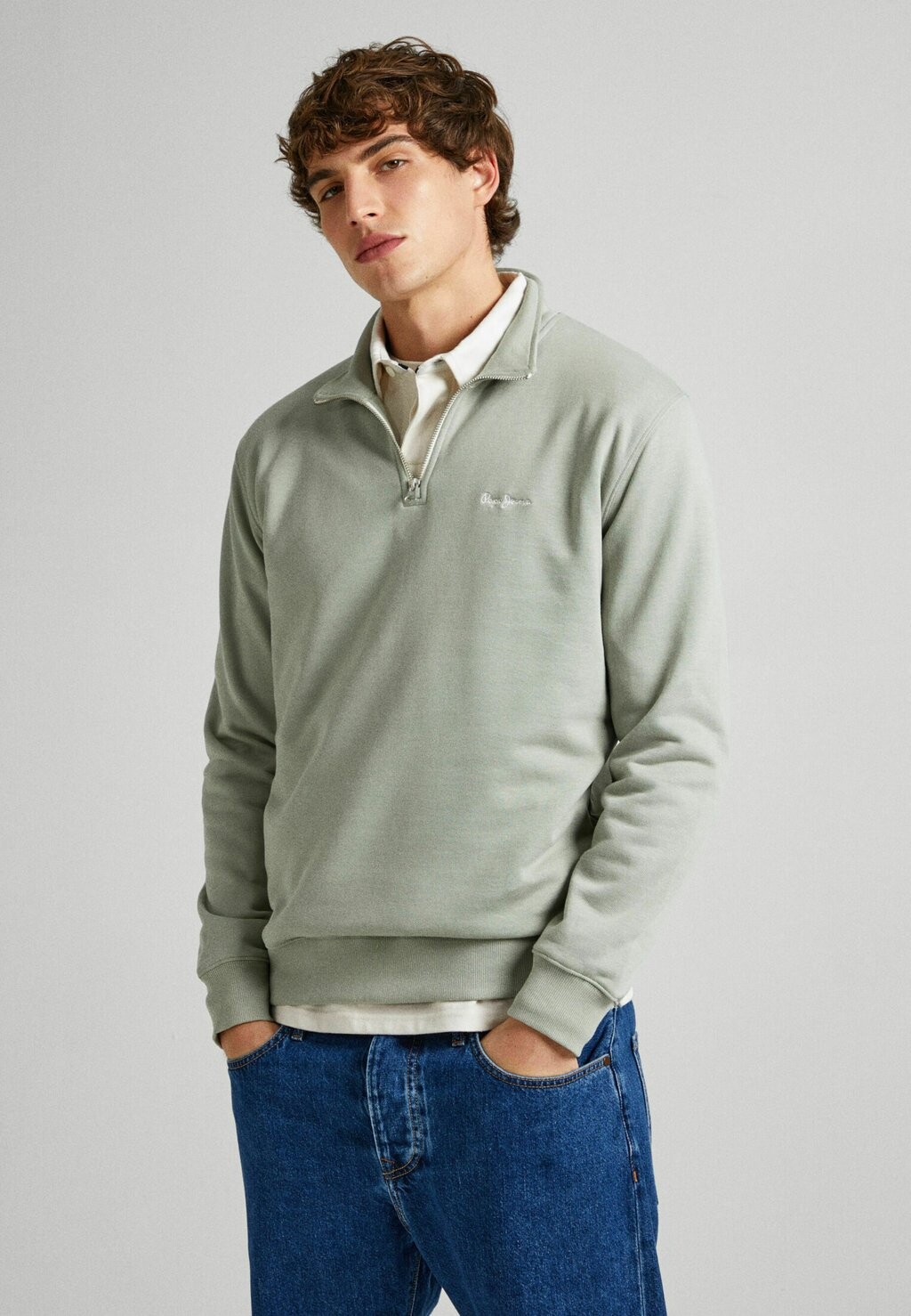 

Толстовка RAINS Pepe Jeans, цвет palm green