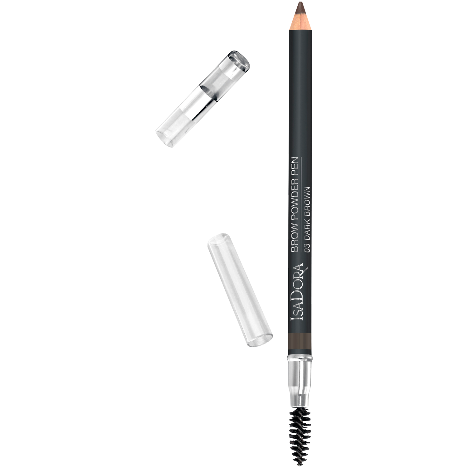 Пудровый карандаш для бровей 03 темно-коричневый Isadora Brow Powder Pen, 1,3 гр карандаш для бровей пудровый isadora brow powder pen 0 09 г
