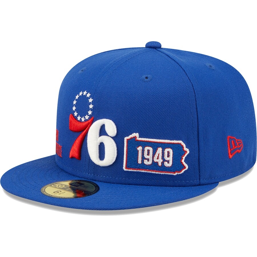 

Бейсболка New Era Philadelphia 76Ers, роял