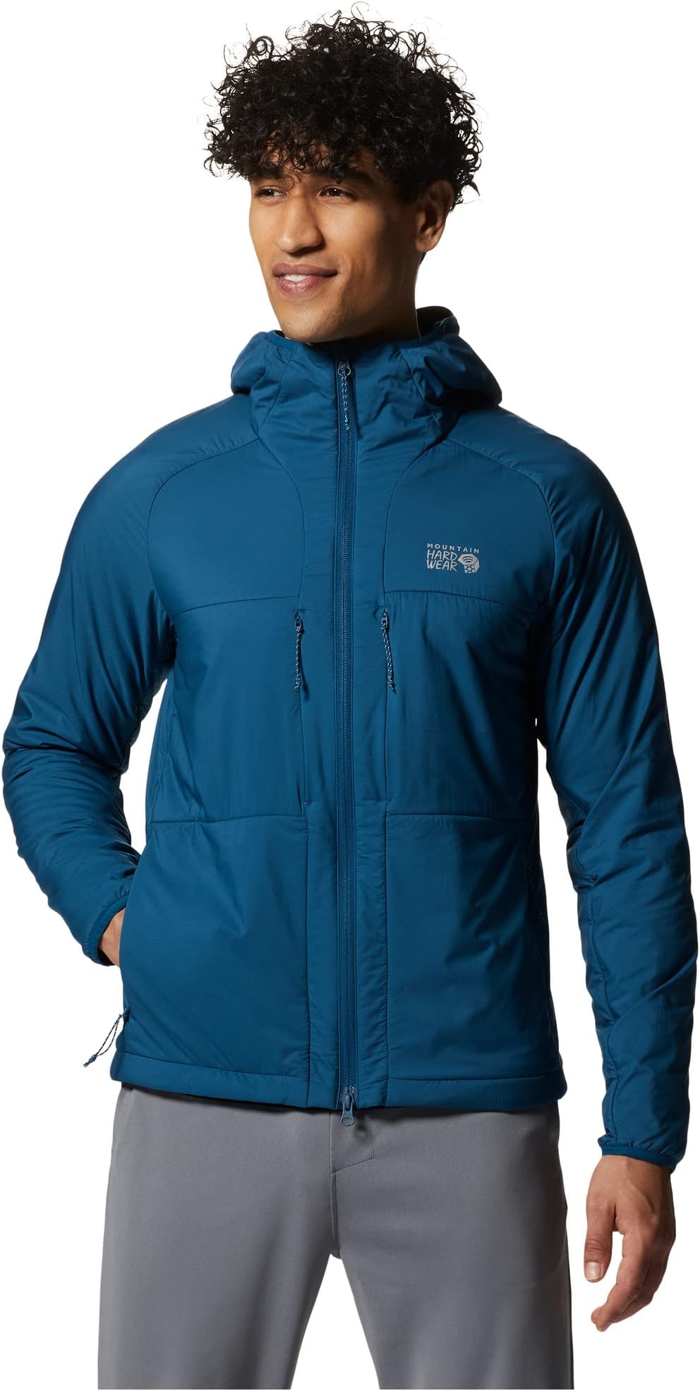 Куртка Kor Airshell Warm Jacket Mountain Hardwear, цвет Dark Caspian