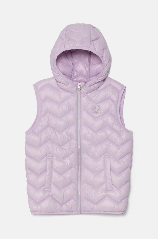 

Жилет United Colors of Benetton, фиолетовый