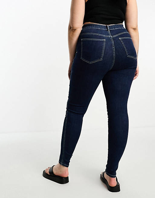 

Темно-синие джинсы скинни Dr Denim Plus Solitaire