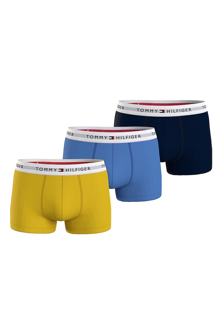 

Боксеры с логотипом на поясе - 3 пары Tommy Hilfiger, желтый