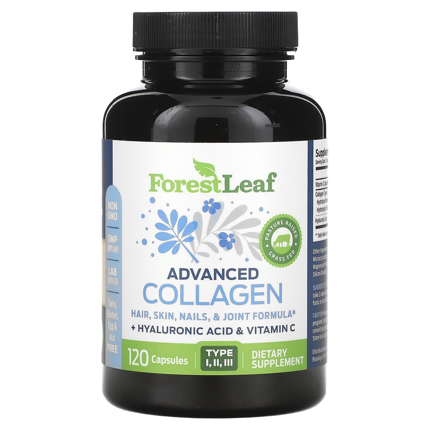 

Advanced Collagen, 120 капсул, Forest Leaf