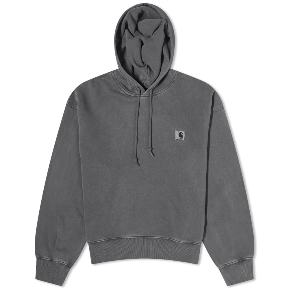 

Свитшот Carhartt WIP Nelson с капюшоном, черный