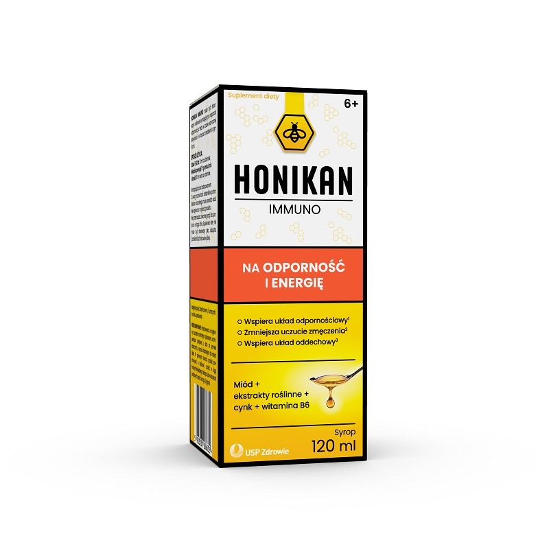 цена Honikan Immuno Syrop иммуномодулятор, 120 ml