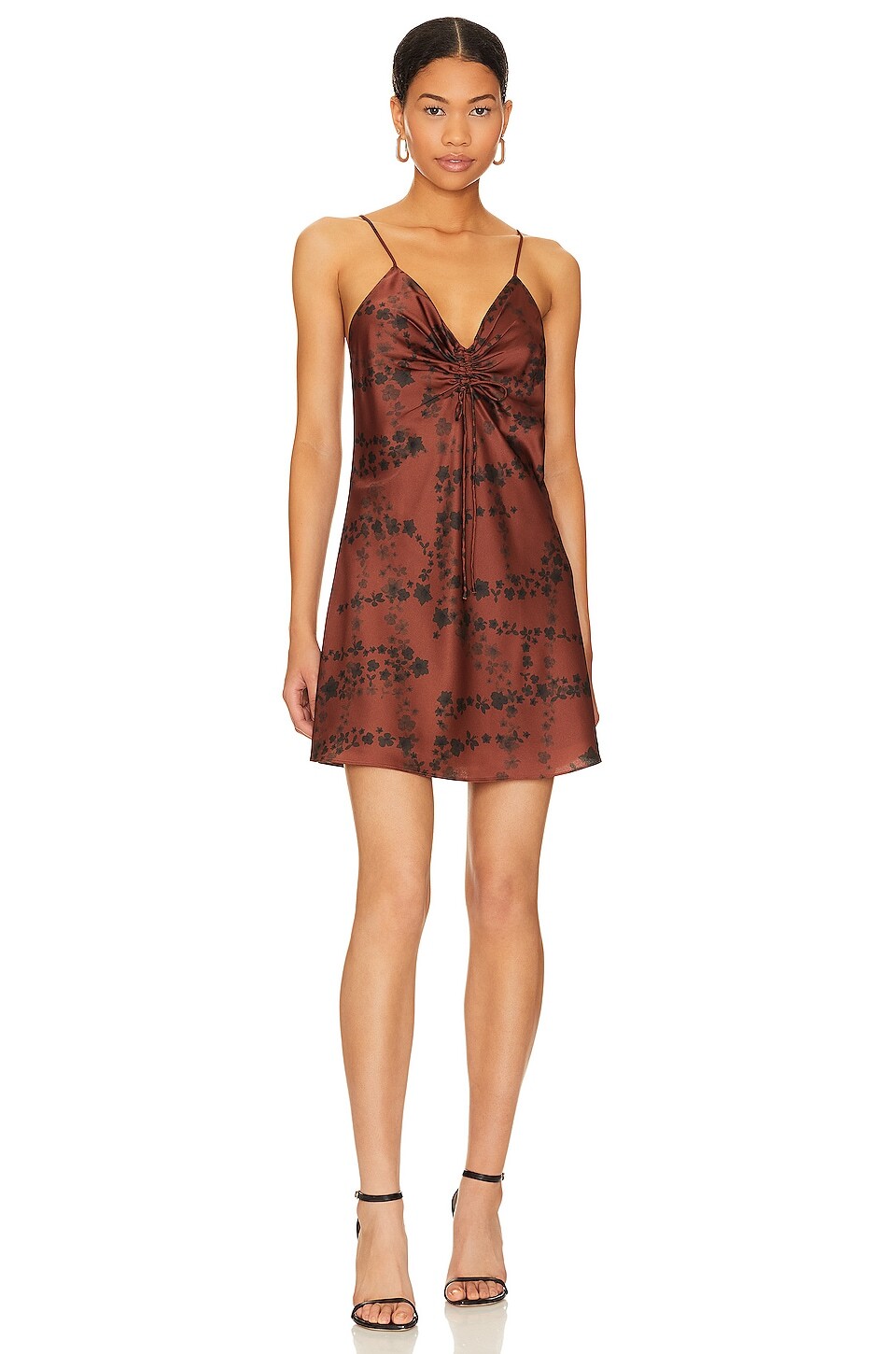 

Платье ALLSAINTS Alexi Sara, цвет Toffee Brown