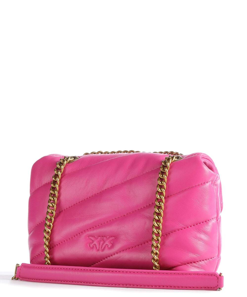 

Сумка на плечо Love Puff Baby из овчины Pinko, розовый