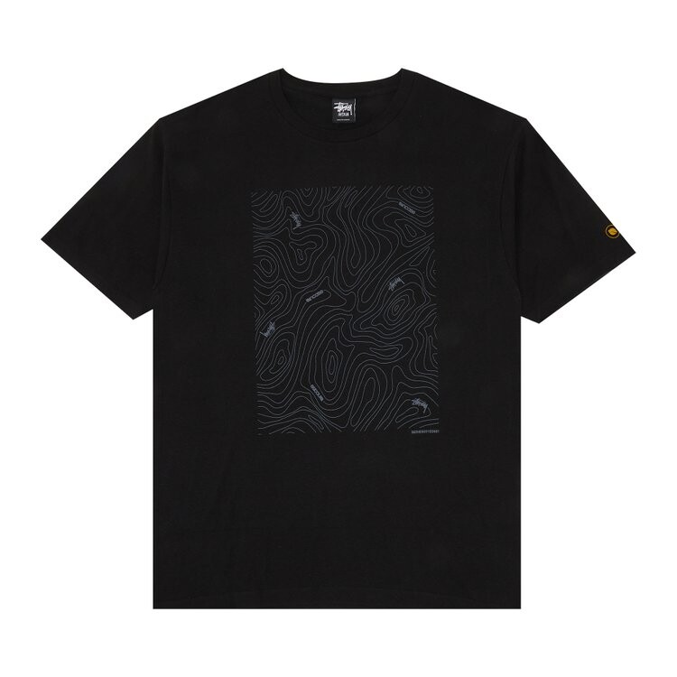 

Футболка Stussy Incase Topo 'Black', черный