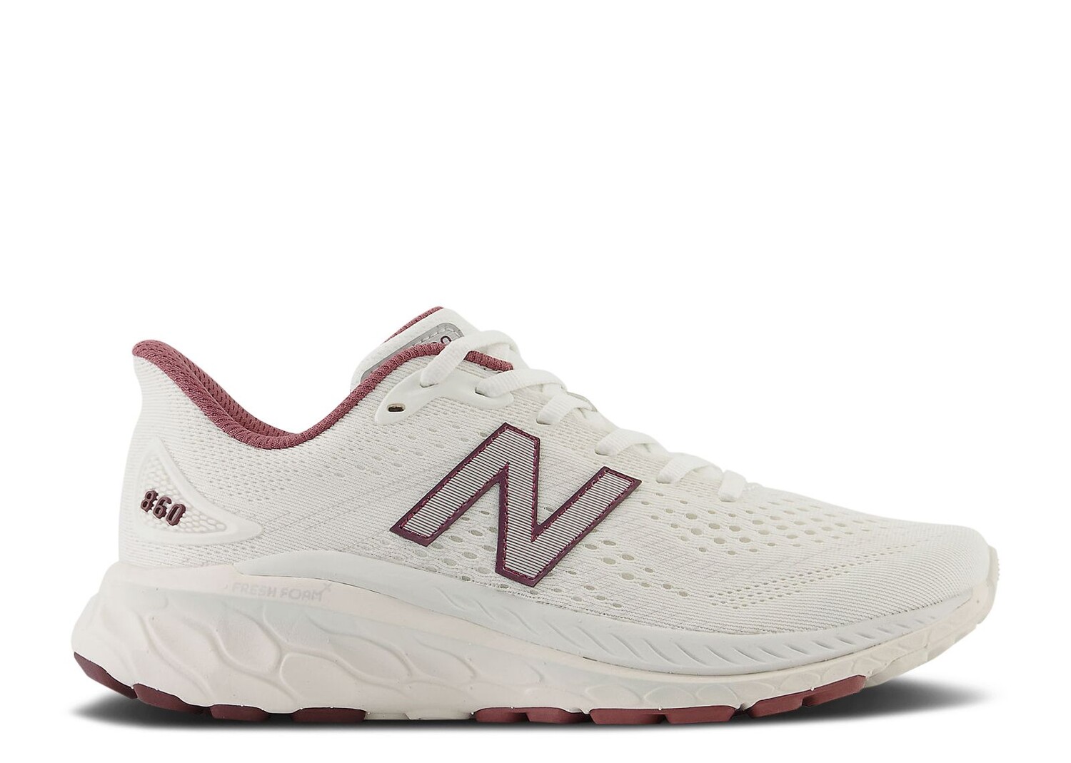 

Кроссовки New Balance Wmns Fresh Foam X 860V13 'Sea Salt Washed Burgundy', кремовый, Бежевый