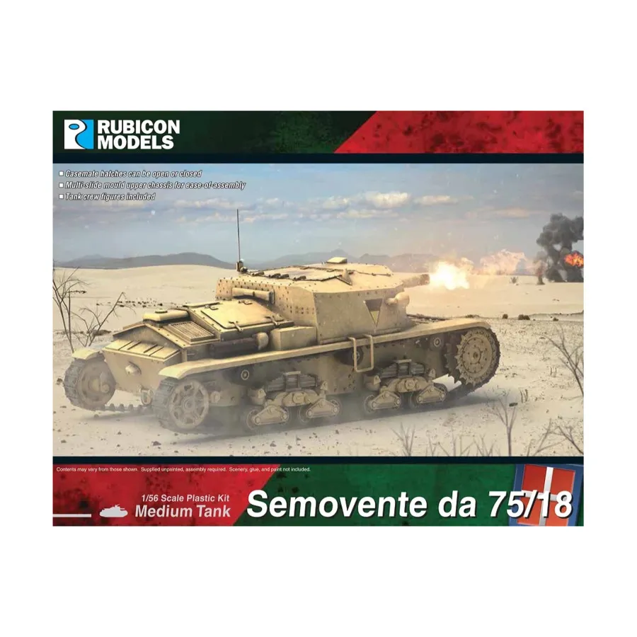 

Семовенте да 75/18, World War II - Italian (28mm)