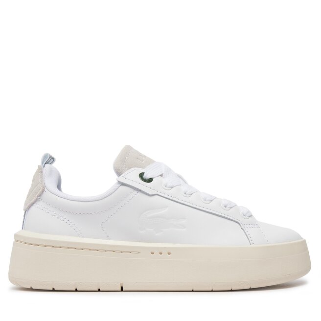 Кроссовки Lacoste Carnaby Platform 745SFA0040 Wht/Off Wht 65T, белый кроссовки lacoste sport athleisure off wht red
