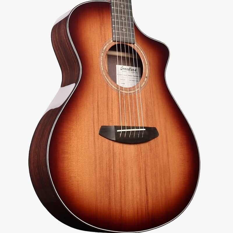 

Акустическая гитара Breedlove Premier Concert Thinline Edgeburst CE Redwood / East Indian Rosewood #29148