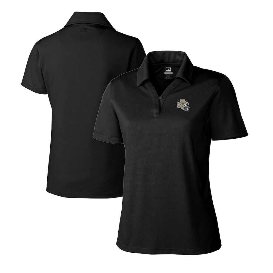 

Поло с длинным рукавом Cutter & Buck New Orleans Saints, черный