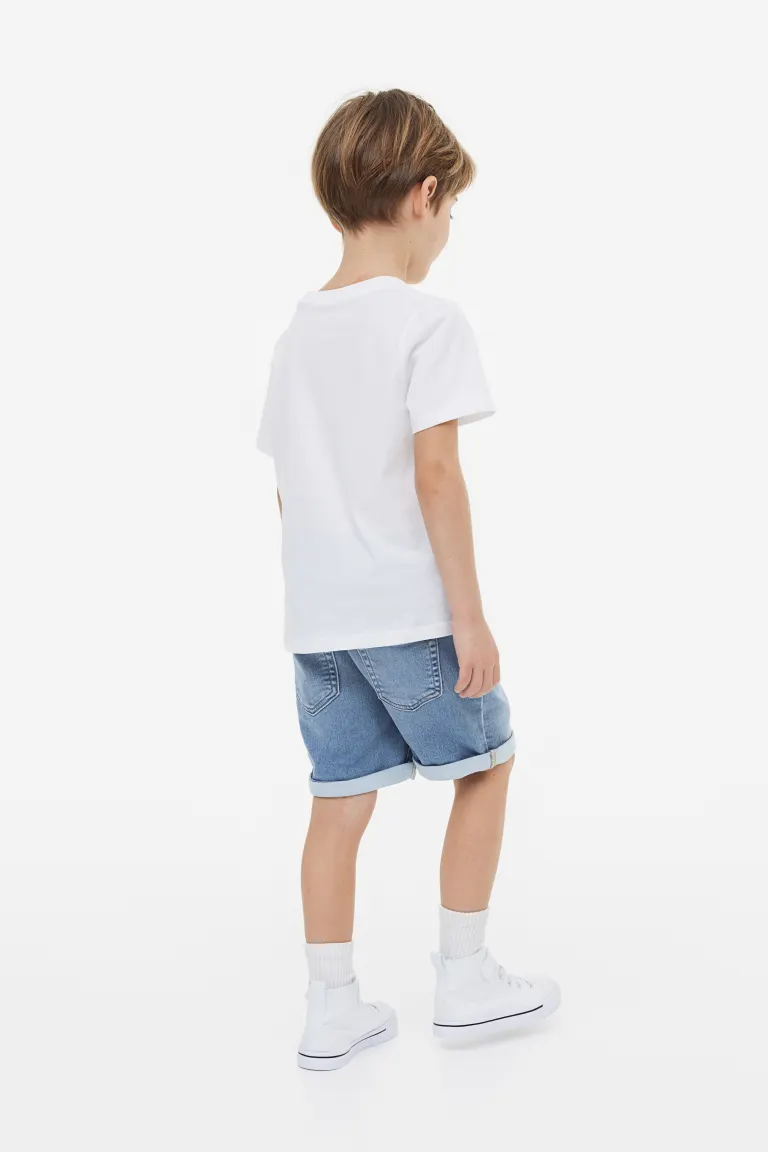 

Высокие кеды из парусины H&M, белый