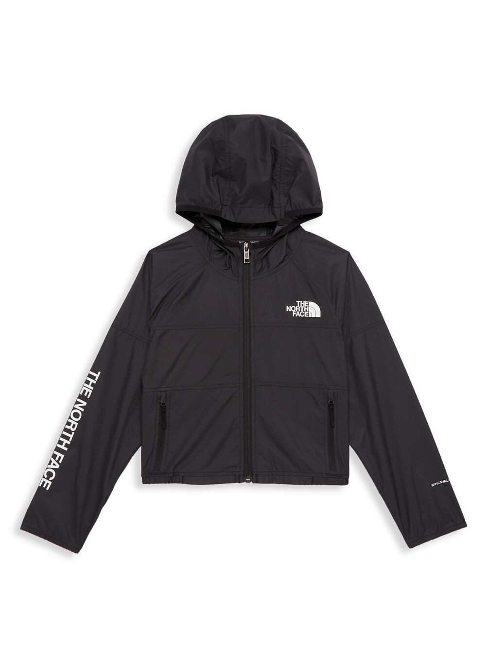 

Куртка-ветровка Never Stop с капюшоном для маленьких мальчиков и мальчиков The North Face, черный