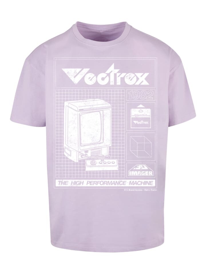 

Футболка F4NT4STIC Vectrex 1982 Retro Gaming SEVENSQUARED, цвет lilac