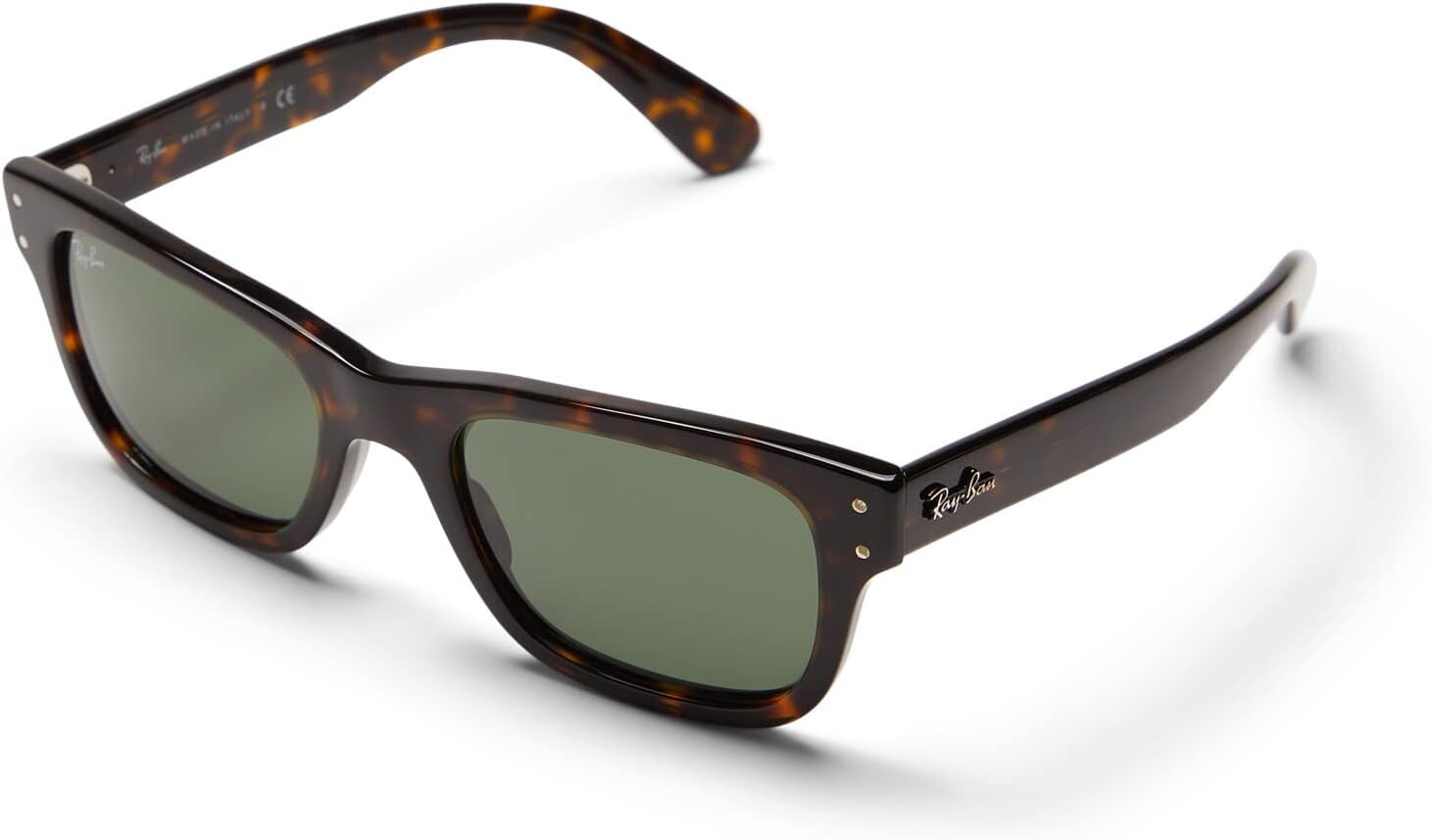 

Солнцезащитные очки 52 mm 0RB2283 Mr Burbank Ray-Ban, цвет Havana/Green