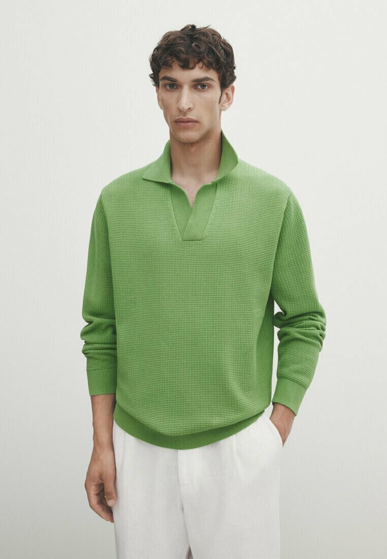 

Свитер Massimo Dutti, зеленый