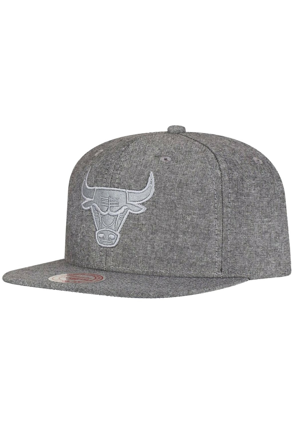 

Бейсболка CHICAGO BULLS Mitchell & Ness, цвет grey