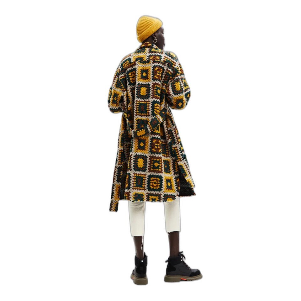 

Пальто Desigual Hungria, желтый