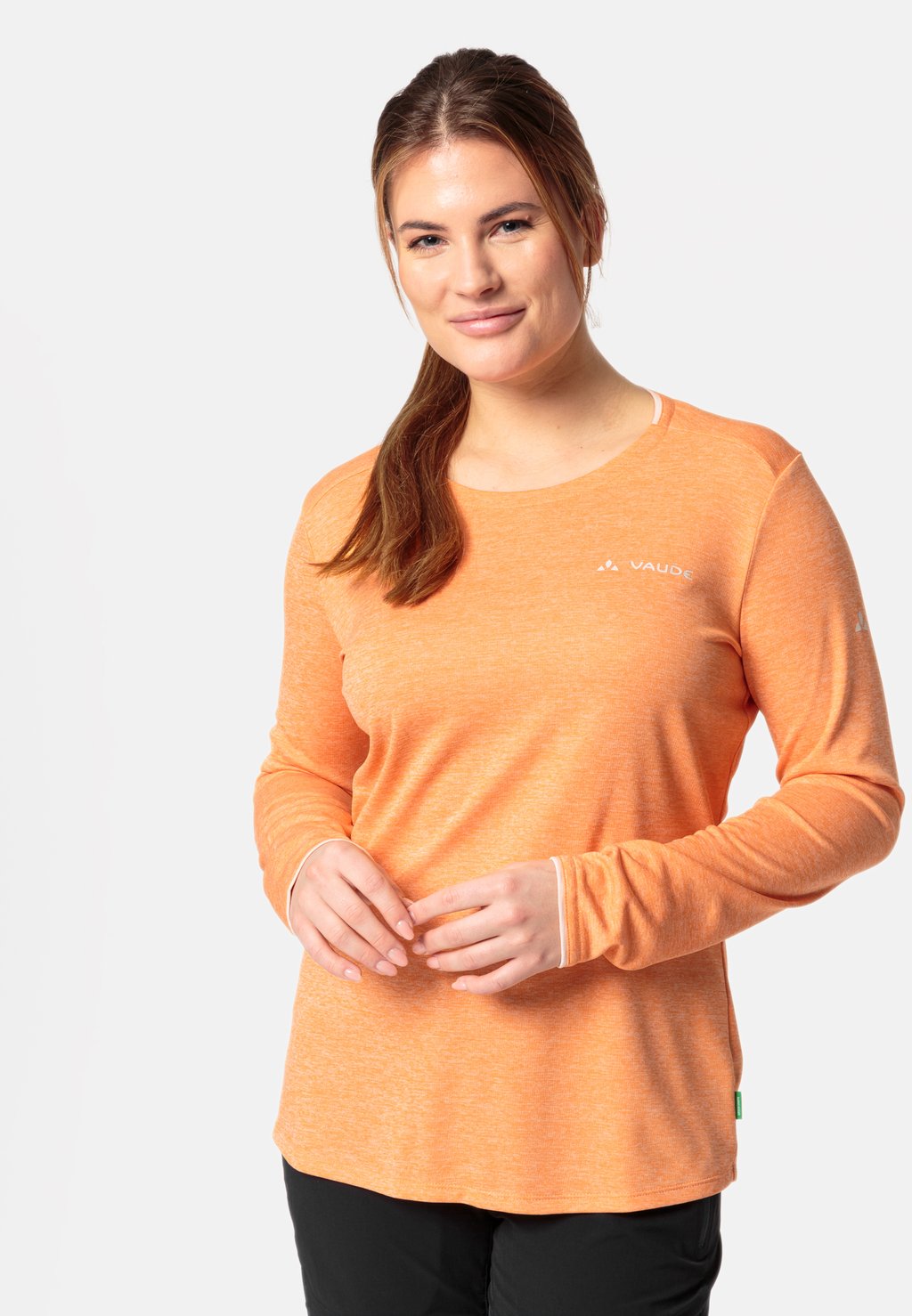 Рубашка с длинным рукавом ESSENTIAL Vaude, цвет sweet orange brooklyn botany sweet orange scrub 10 5 oz 300 g