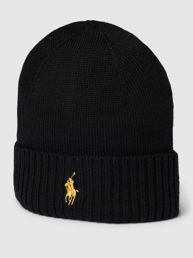 

Шапка с пришитой этикеткой Polo Ralph Lauren, золото