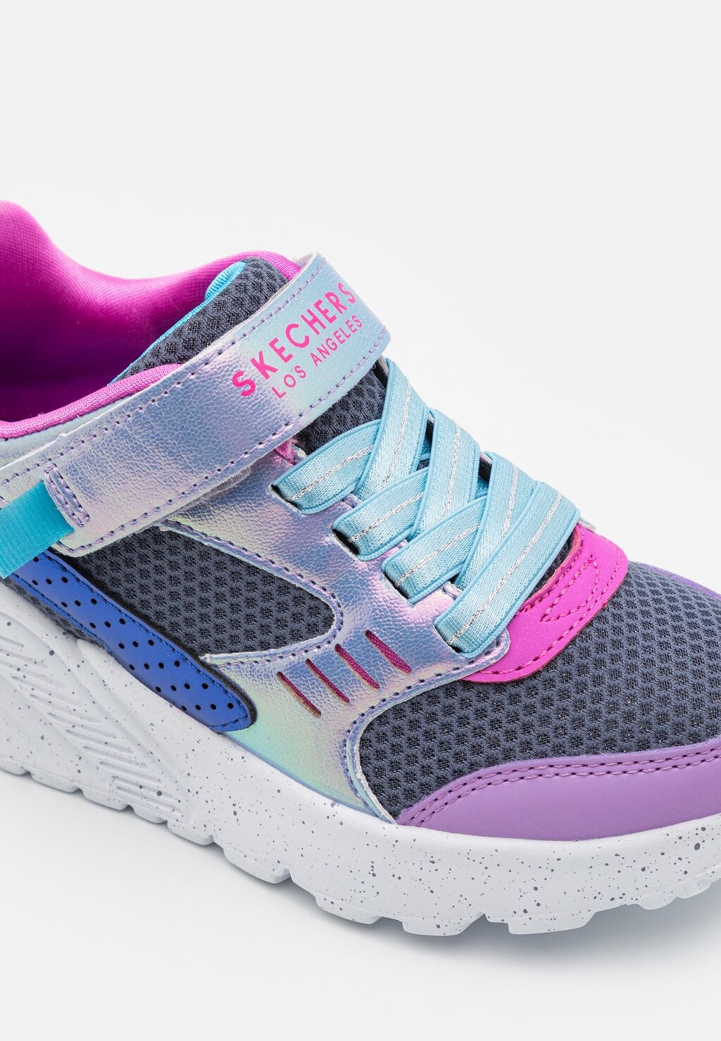 

Низкие кроссовки UNO LITE Skechers, цвет Purple/Multi-Coloured