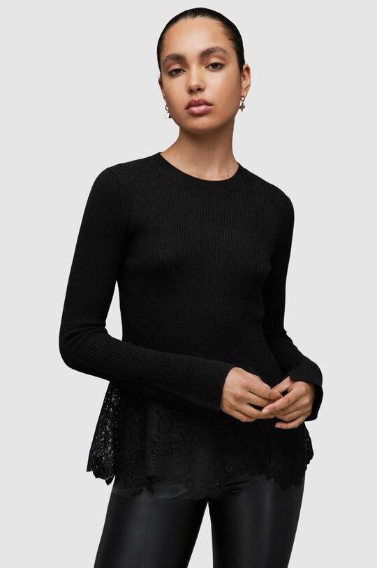 

Футболка с длинными рукавами MILLY AllSaints, черный