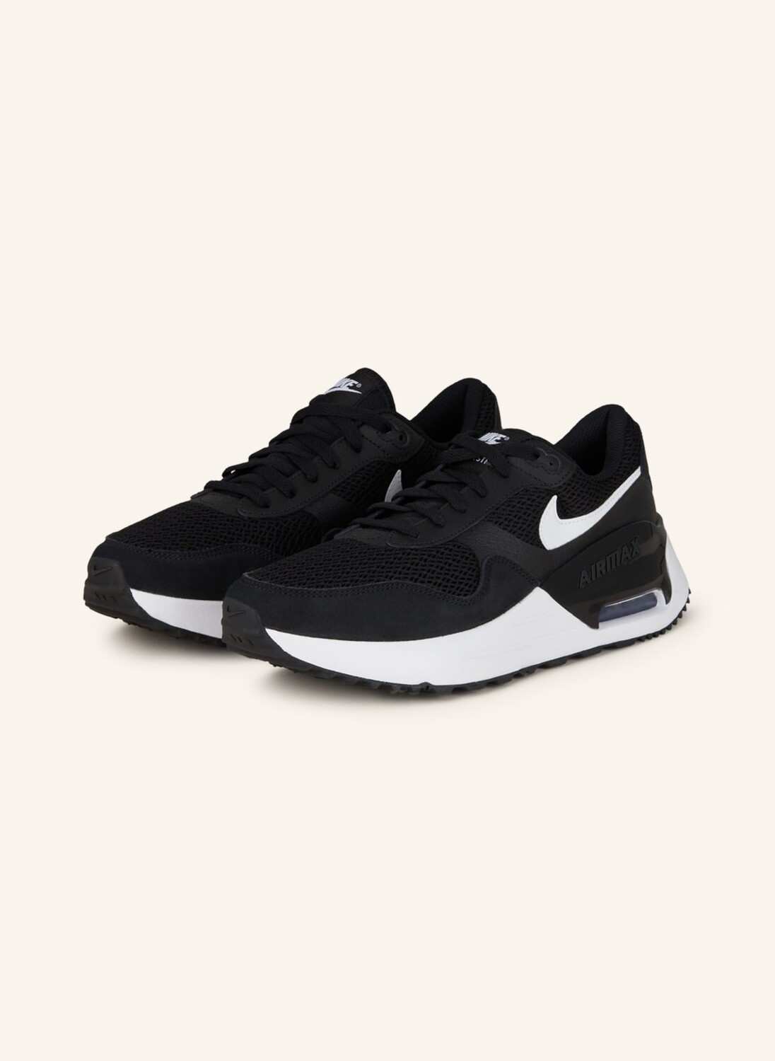 

Кроссовки Nike AIR MAX SYSTM, черный