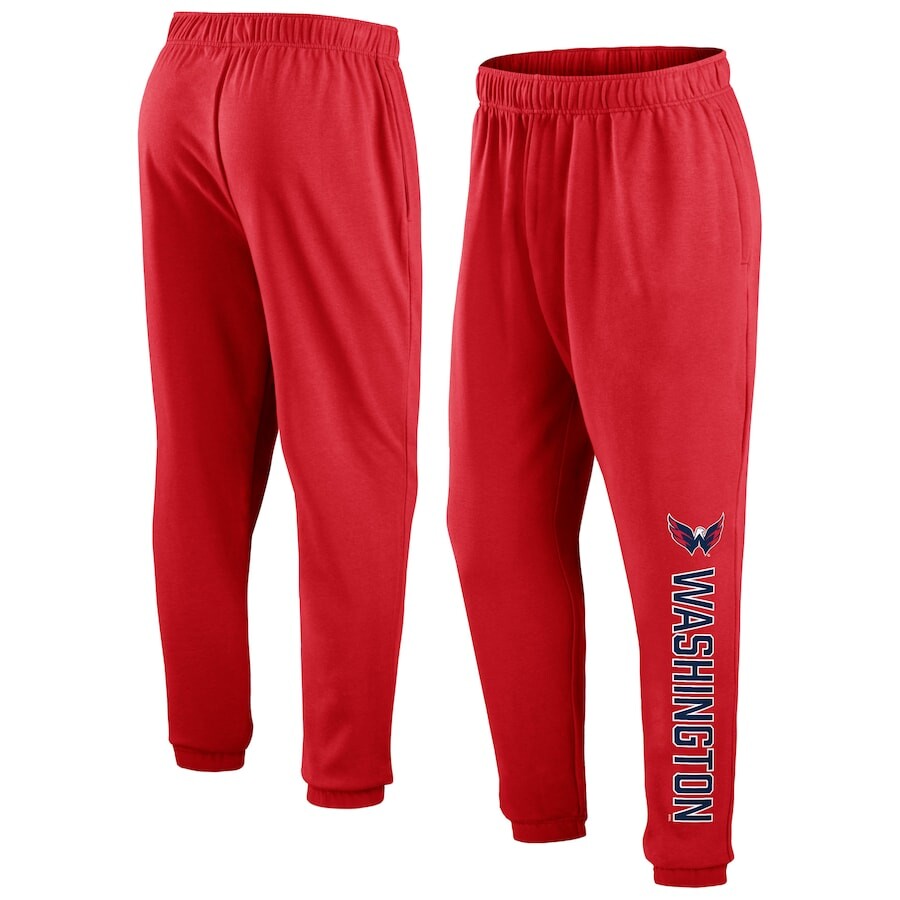 

Спортивные брюки Fanatics Branded Washington Capitals, красный