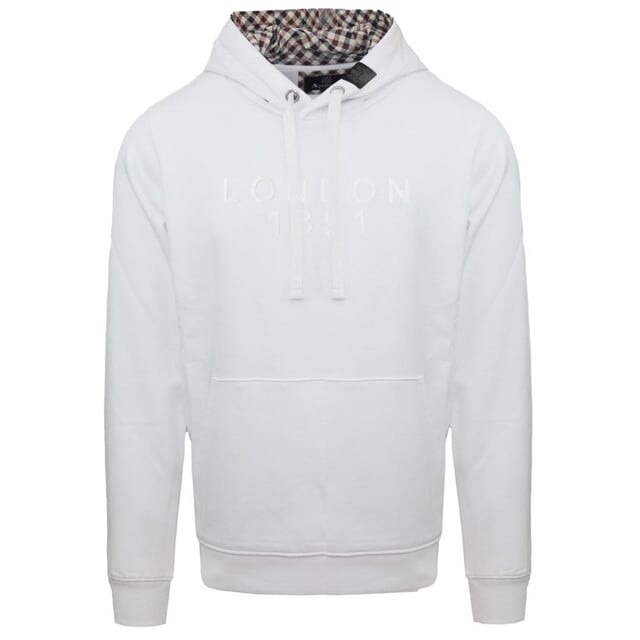 

Толстовка с ярким логотипом London 1851 Aquascutum, белый