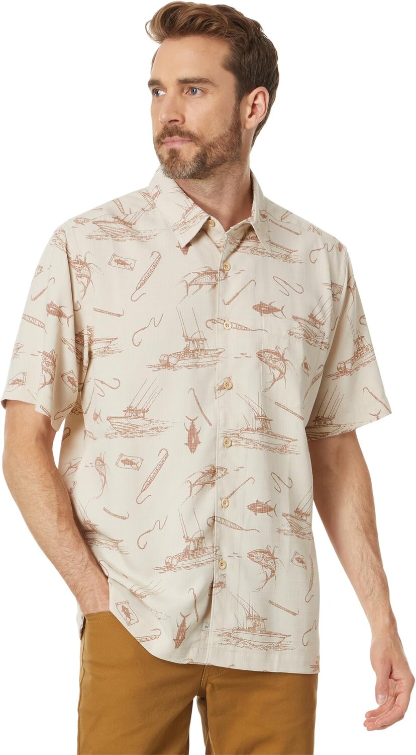 

Рубашка на пуговицах Line Spinner Quiksilver, цвет Brown Rice Line Spinner
