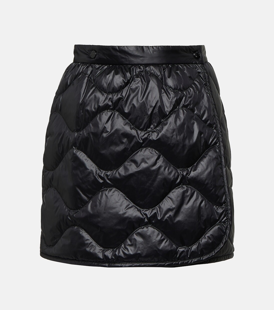 

Вниз мини-юбка Moncler, черный