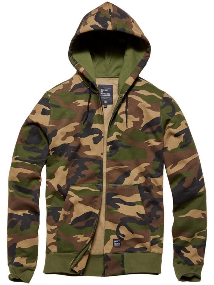 

Толстовка Vintage Industries, цвет camouflage