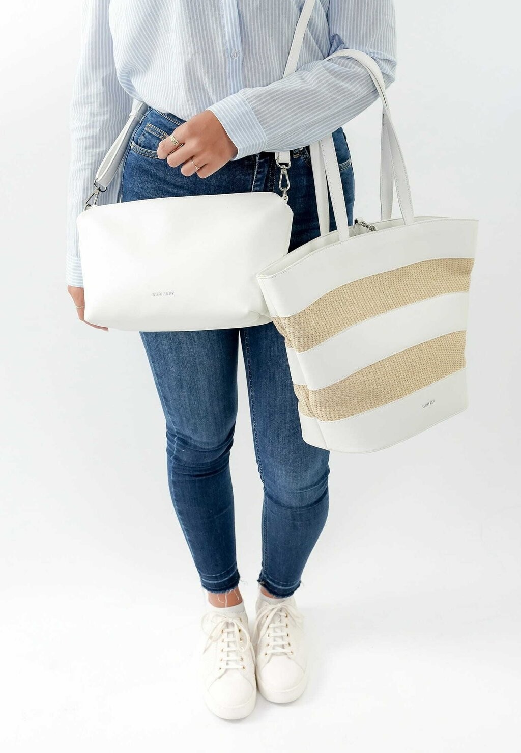

Сумка SHOPPER BAILEY SURI FREY, цвет white