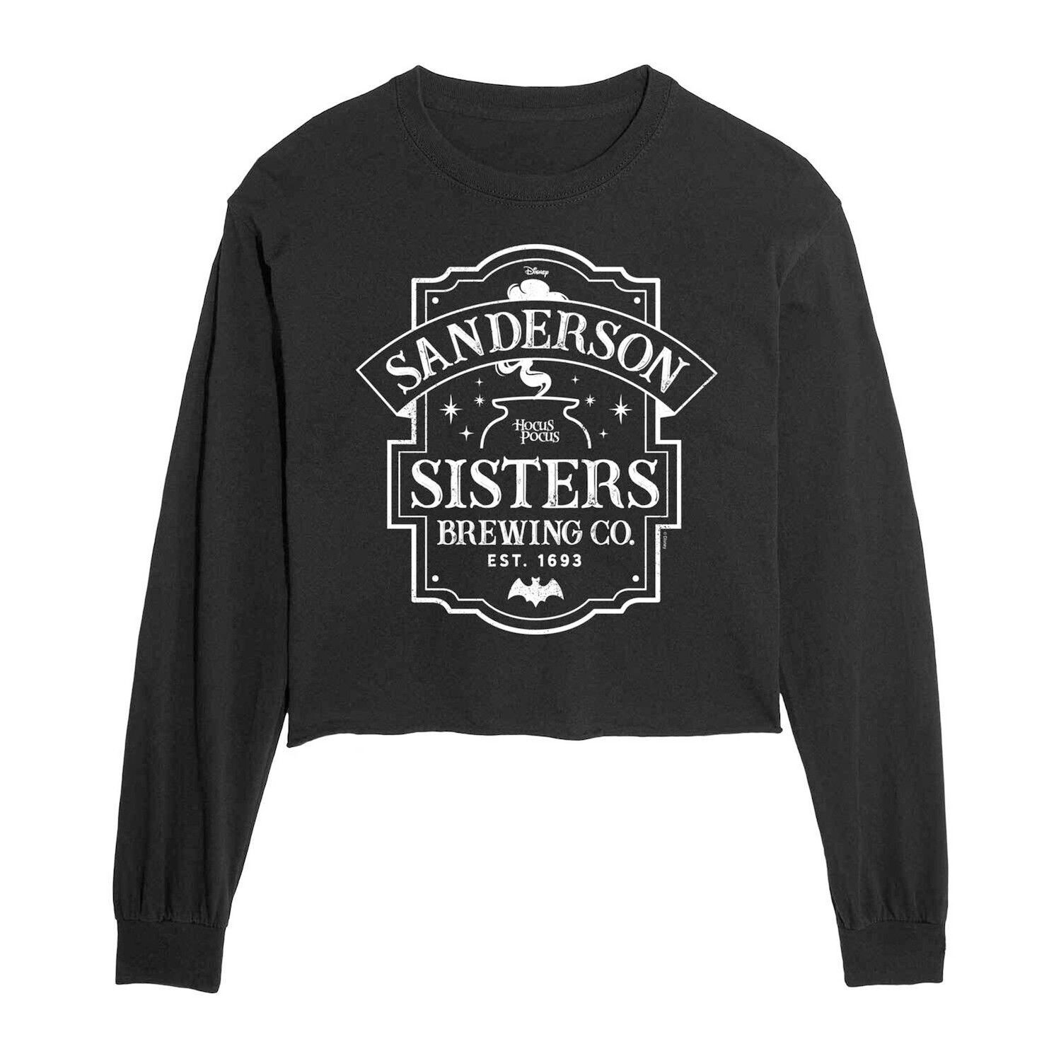 

Футболка с длинными рукавами Hocus Pocus Sanderson Sisters Brewing Co для юниоров Licensed Character, черный