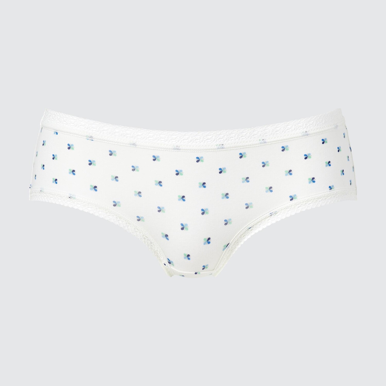 

Трусики-шорты Uniqlo Hiphugger Mini Flower, молочный