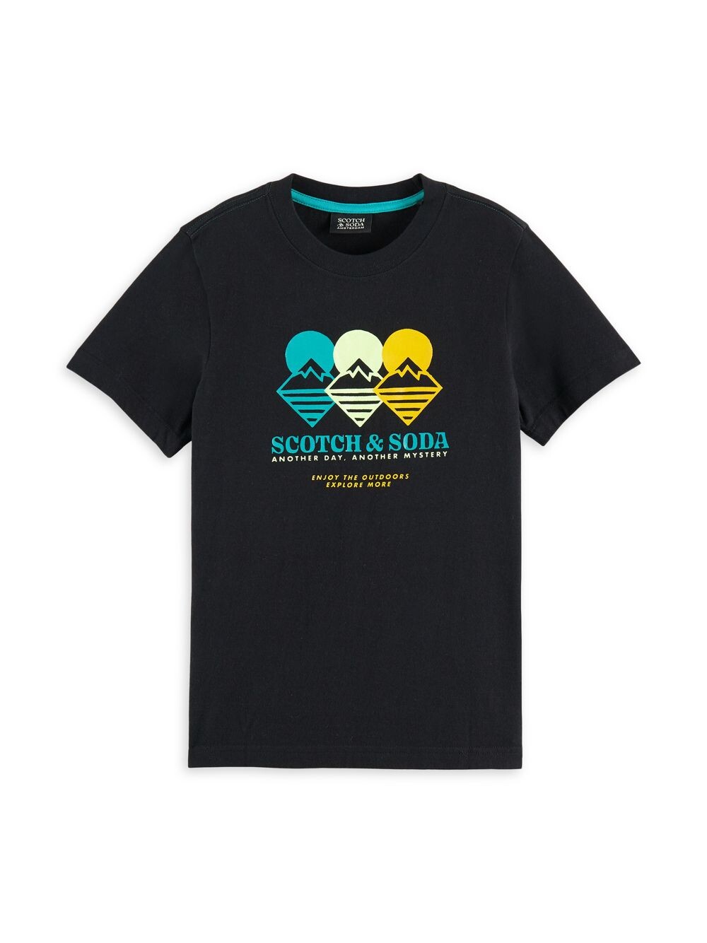 

Футболка Little Boy's & Boy's Artwork Scotch & Soda, черный