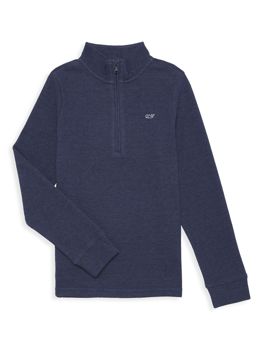 

Пуловер с молнией до половины для маленьких мальчиков Vineyard Vines, синий