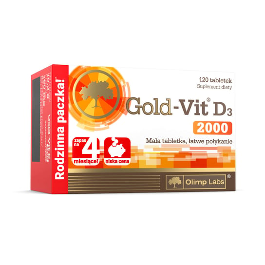 Olimp Gold-Vit D3 2000 - 120 таблеток Olimp Labs