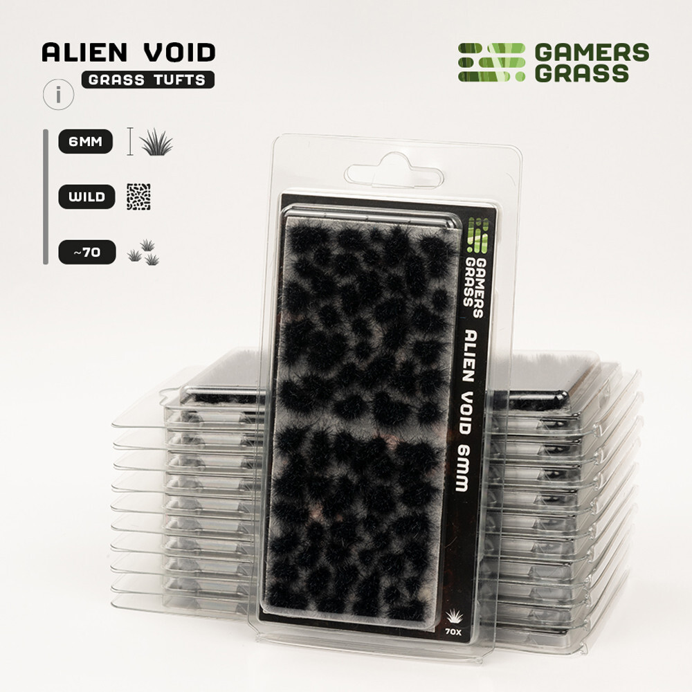 

Аксессуары Gamers Grass Gamers Grass Tufts: Alien Void - Wild 6mm