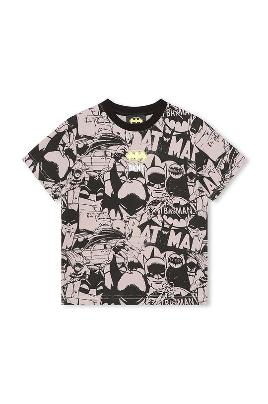 Детская хлопковая футболка Dkny x DC Comics DKNY, черный