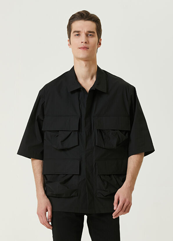 

Рубашка с коротким рукавом Y-3, черный