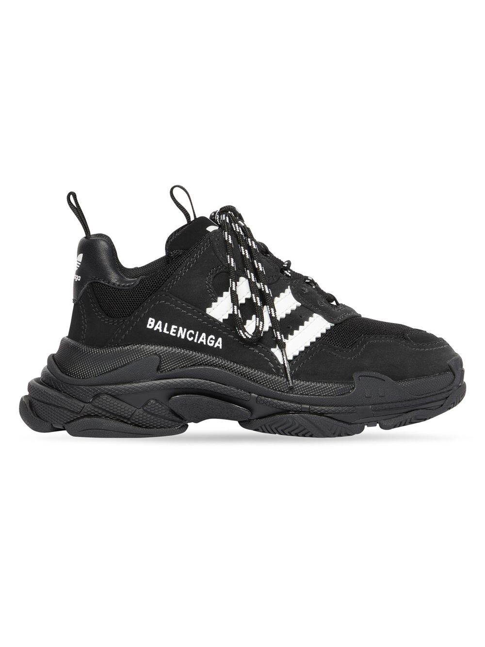 

Детские кроссовки Balenciaga / Adidas Triple S Balenciaga, черный