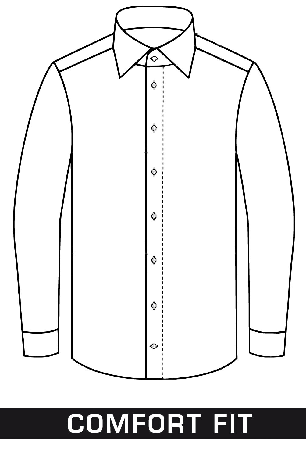 

Рубашка MARVELIS Comfort Fit Business, оранжевый