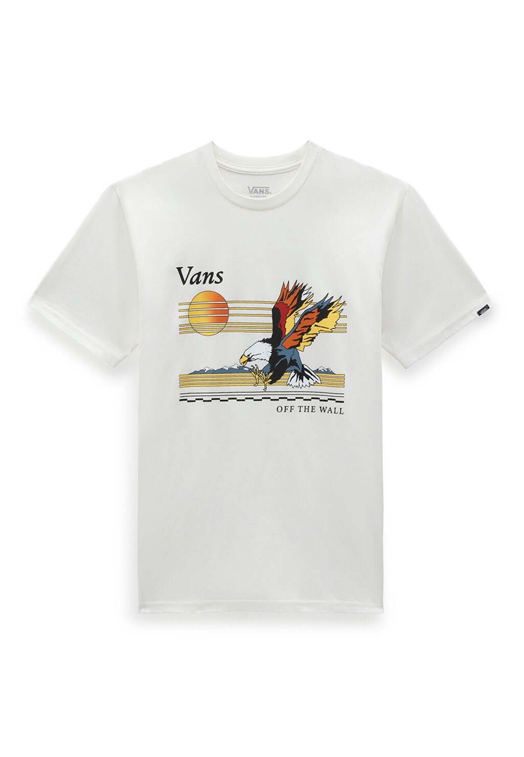 

Футболка с принтом Vans, белый