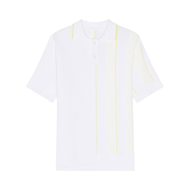 

Поло Jacquemus Juego Short-Sleeve 'White', белый