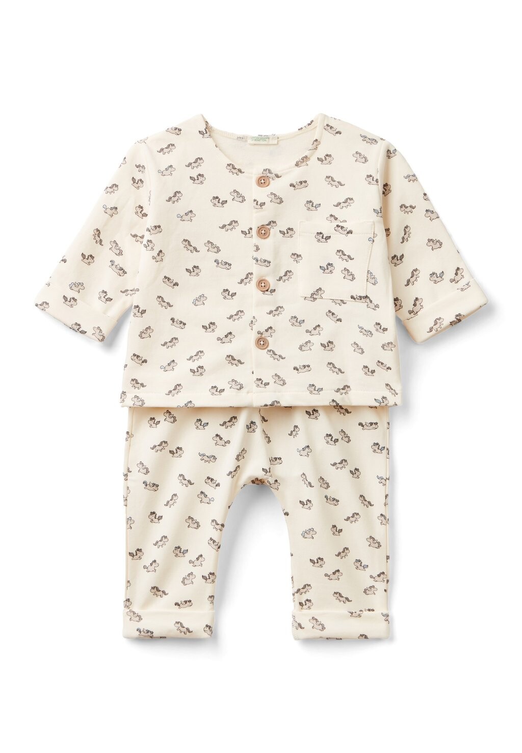

Толстовка SET United Colors of Benetton, цвет white